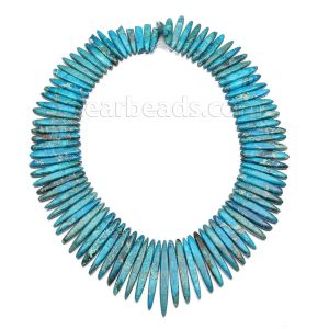 Imperial Jasper Stick Beads