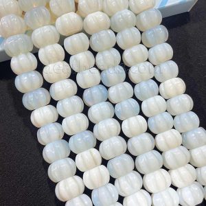 Opalite Pumpkin Beads