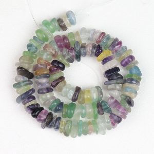 Rainbow Fluorite Chip Beads