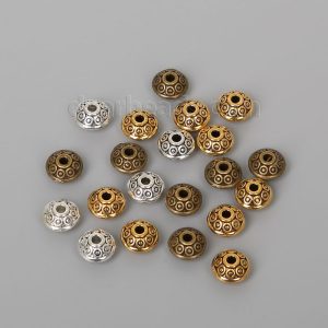 Tibetan Alloy Spacer Beads