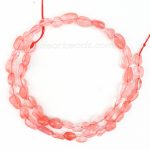 Red Cherry Quartz Tumbled Beads