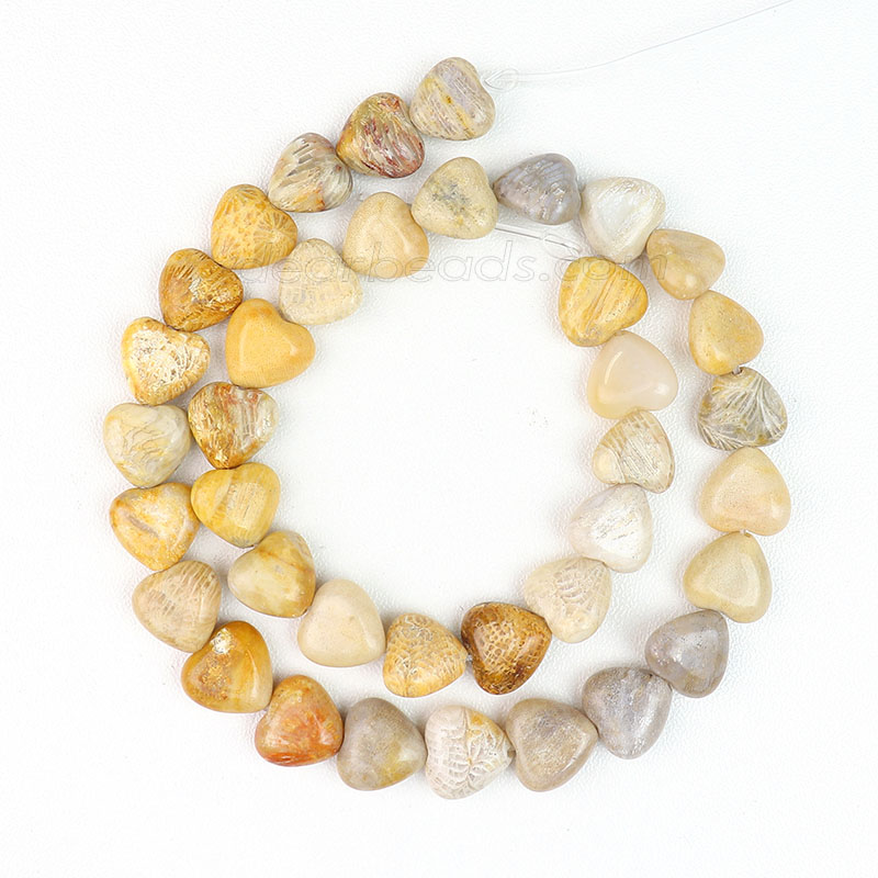 Fossil coral beads deals