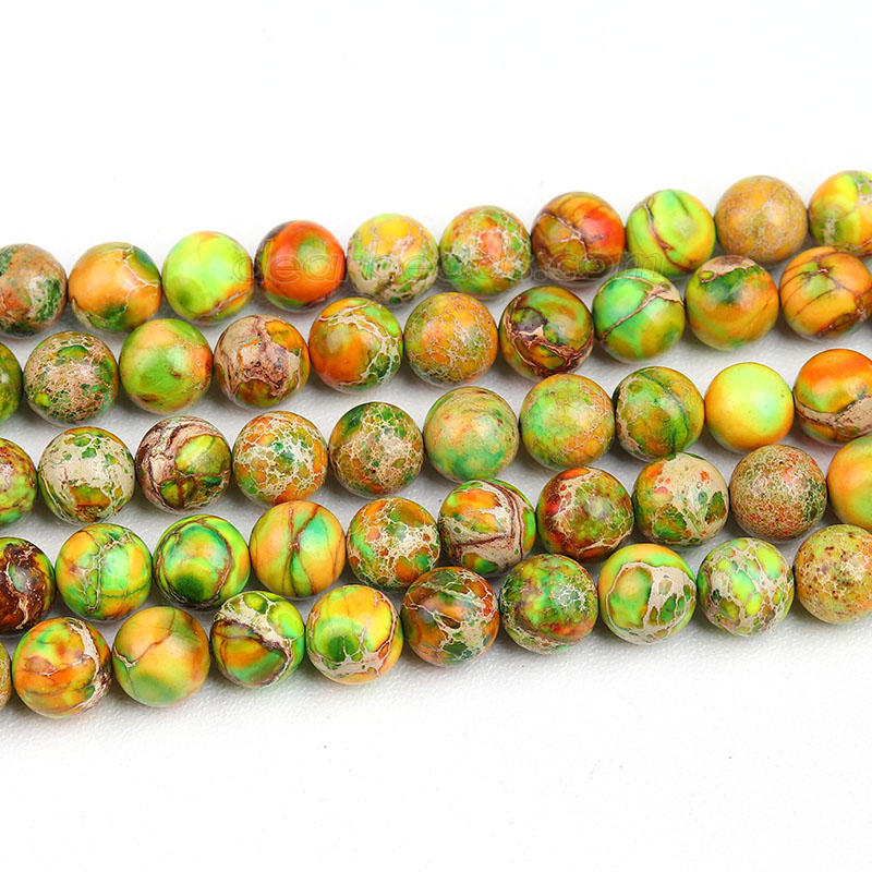 Mixed Imperial Jasper Beads