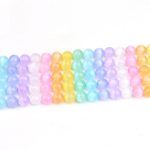 Mixed Colors Selenite Beads