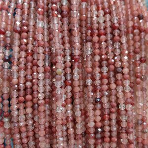 Faceted Andesine Feldspar Beads