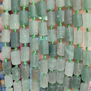 Strawberry Quartz Tube Beads